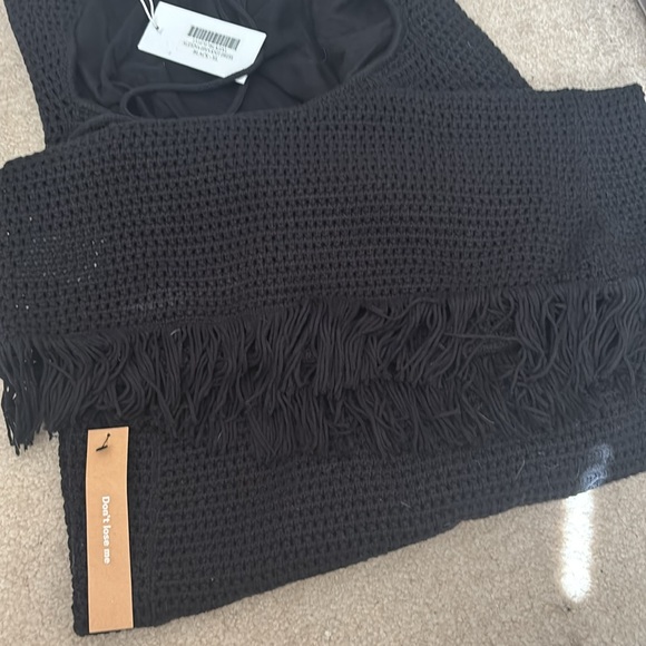 Reformation Alexina Open Knit Dress XL NWT - Picture 8 of 8